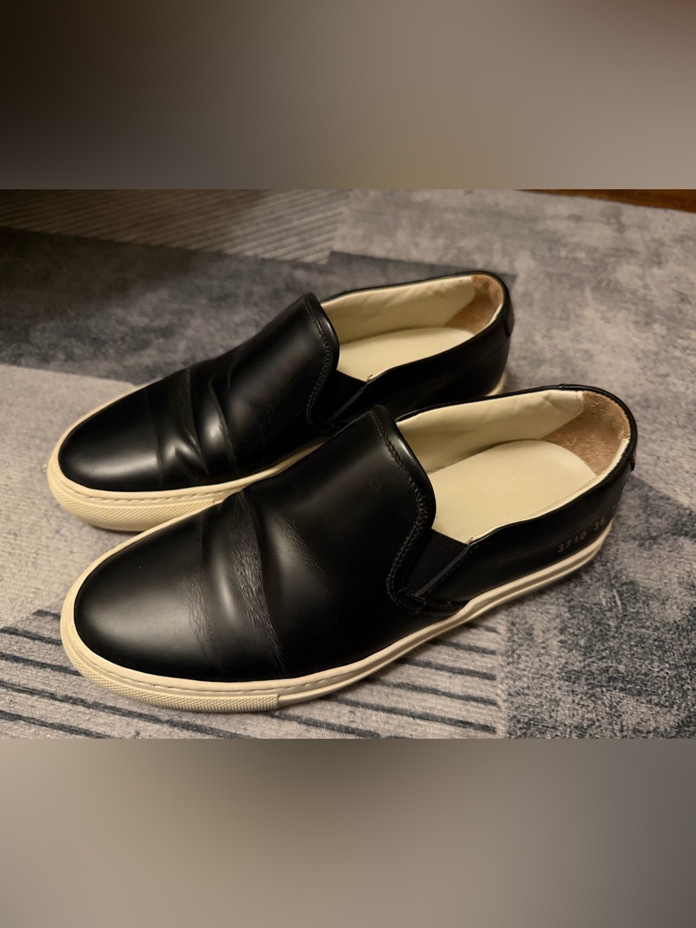 Common projects slip ons size 36